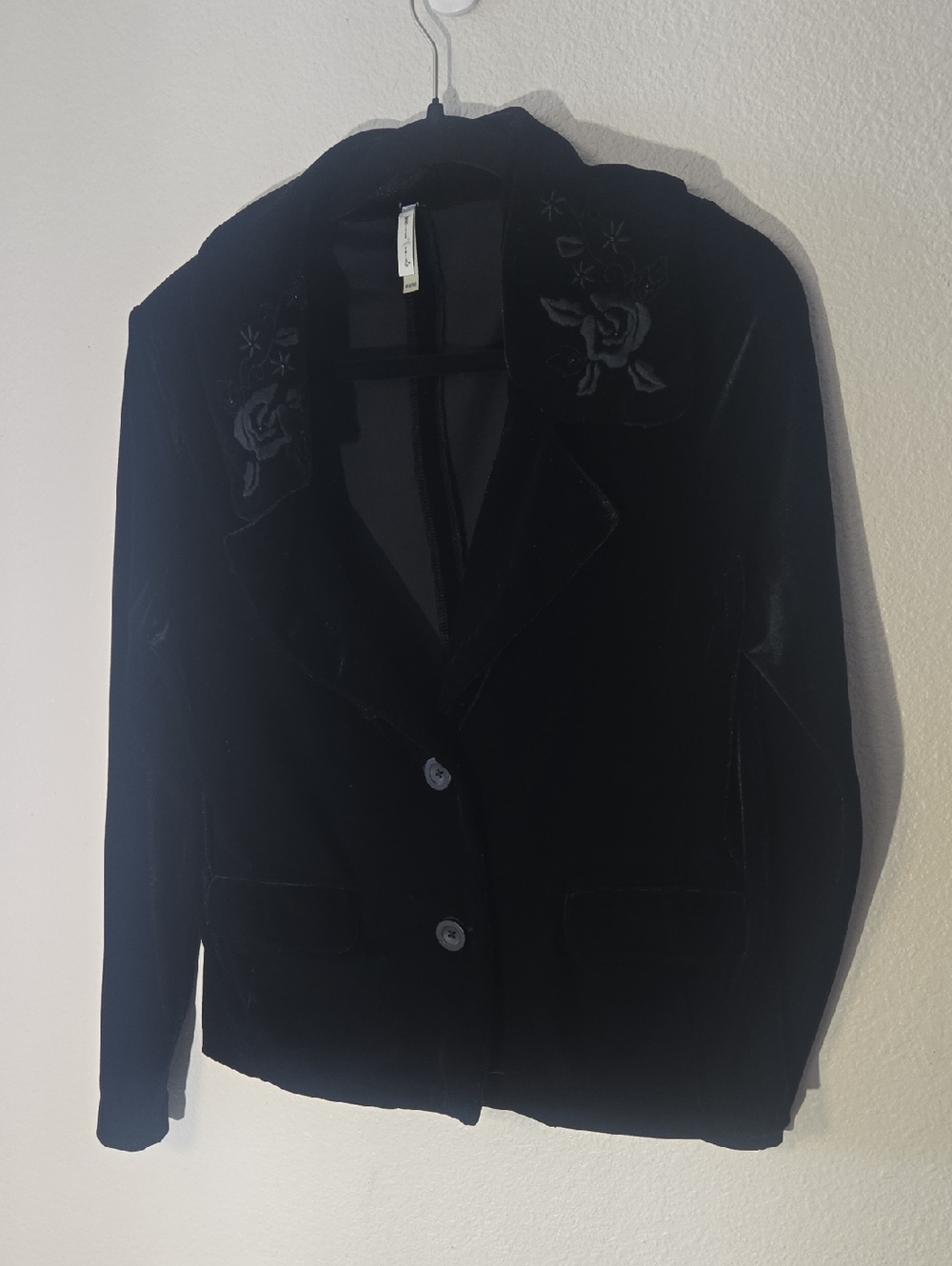 White Stag Black Jacket with Ivory Label